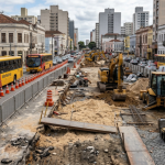 Obras no Centro de Curitiba mudam trânsito e ônibus: o que os moradores precisam saber sobre as novas intervenções