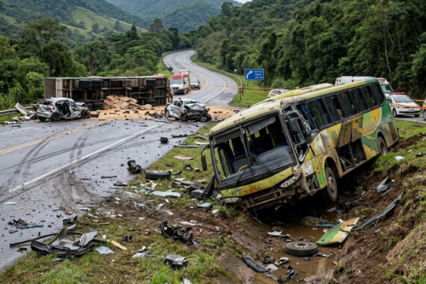 Tragédia na BR-373: acidente que matou 23 pessoas expõe importância da segurança nas viagens entre o interior do Paraná e Curitiba