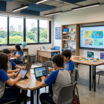 Escolas bilíngues e tecnologia: novo modelo de ensino pode ampliar oportunidades para estudantes de Curitiba e região
