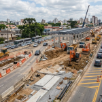 Obras do Novo Inter 2 mudam trânsito em Curitiba e mostram como a maior intervenção de mobilidade da cidade deve afetar motoristas