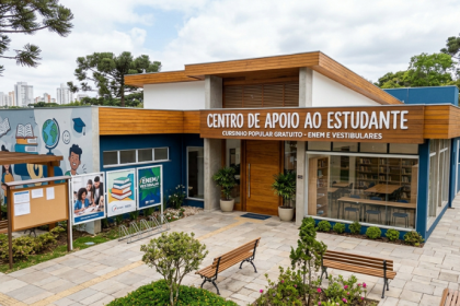 Curitiba ganha novo cursinho gratuito para Enem e vestibulares; veja quem pode se beneficiar