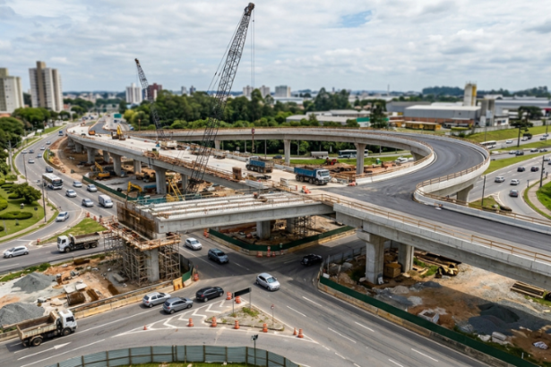 Novo Viaduto do Orleans: como a obra de R$ 80 milhões pode mudar o trânsito em Curitiba
