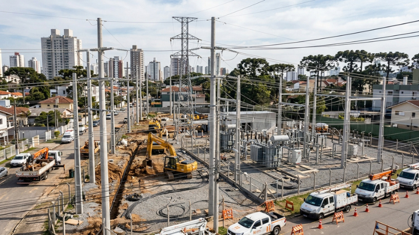 Copel investe R$ 3 bilhões no Paraná: o que as obras de energia podem mudar em Curitiba
