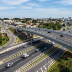 Novo viaduto em Curitiba pode mudar trânsito no Xaxim e criar nova ligação sobre a Linha Verde