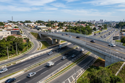 Novo viaduto em Curitiba pode mudar trânsito no Xaxim e criar nova ligação sobre a Linha Verde